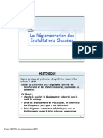 Cours ICPE 1 B- réglementation ICPE