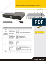 Ficha Técnica CCTV 8720P - Camara de Vigilancia