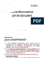 Ley de Coulomb