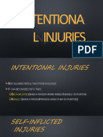 Intentiona L Injuries