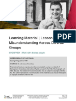 Learning Material - Lesson 5 - Misunderstanding Across Diverse Groups