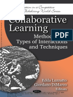 Collaborative Learning Methodology, Types of Interactions and Techniques