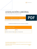 Calendario Legislacion Laboral C