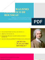 El Naturalismo Filosófico de Rousseau