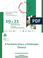 Palestra Dr. Odilon Filgueiras (I SIMPOSIO FARMÁCIAS VIVAS DO BRASIL)