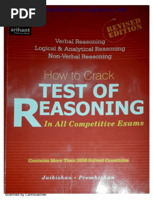 Reasoning Book Pdf Pinnacle SSC Reasoning 7200 TCS MCQ Chapter Wise