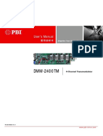 DMM-2400TM: User's Manual