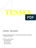 2. Tenses