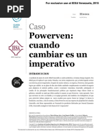 Powerven When It Is Imperative To Change, Spanish Version