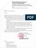 Surat Penyataan Pembelajaran Daring Dan Hands on Dokter Muda UNCEN 2020