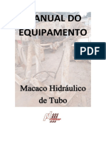 Manual Macaco Hidráulico de Tubo