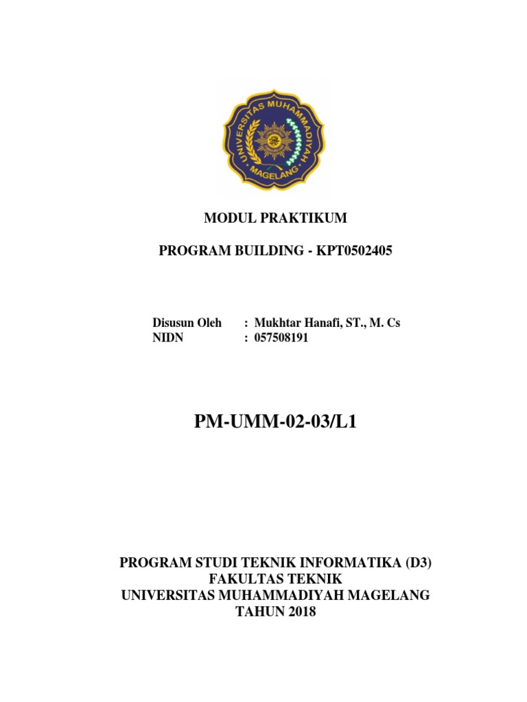 Modul Praktikum Pemrograman Pascal | PDF | Komputer