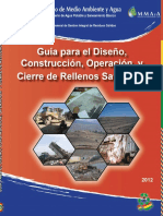 Guia Para El Diseno Construccion Operacion Mantenimiento y Cierre de Relleno Sanitario