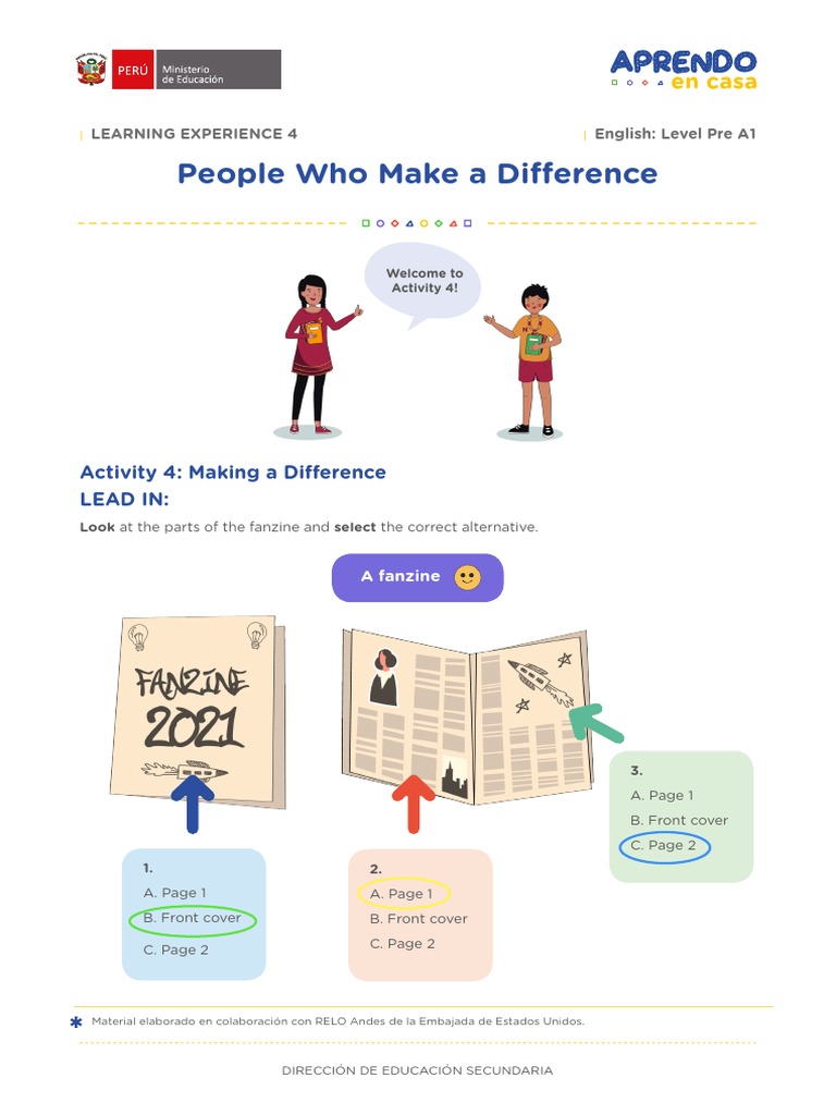 People Who Make A Difference | PDF