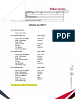 Clase 4. Salsas Derivadas de Salsa de Tomate