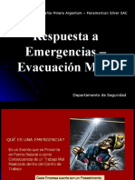 Evacuación de Emergencia