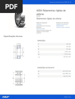 6004 Rolamentos Rígidos de Esferas - 20210712