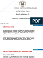 7) Gastronomía de Vanguardia II - ESFERIFICACIONES Y ULTRA CONGELACIÓN