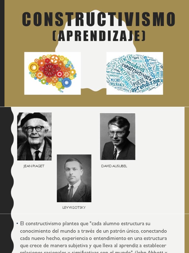 13 Constructivismod | PDF | Constructivismo (filosofía de la educación ...