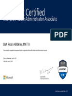 Microsoft Certified Professional Certificate 0