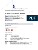 Ficha de Segurança para Esmalte Laranja