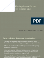 12 UP 04 Factors Affecting Demand For and Supply of Urban Land