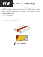 What Is Heat Affected Zone or HAZ in Welding?