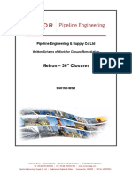 Metron - 36" Closures: Pipeline Engineering & Supply Co LTD