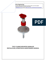 Pipeline Engineering: Type 2 Flange Mounted Signaller Installation, Operation & Maintenance Manual