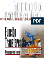 21506-14 TECNOLOGIA DE CONTROL Función Transferencia(1)