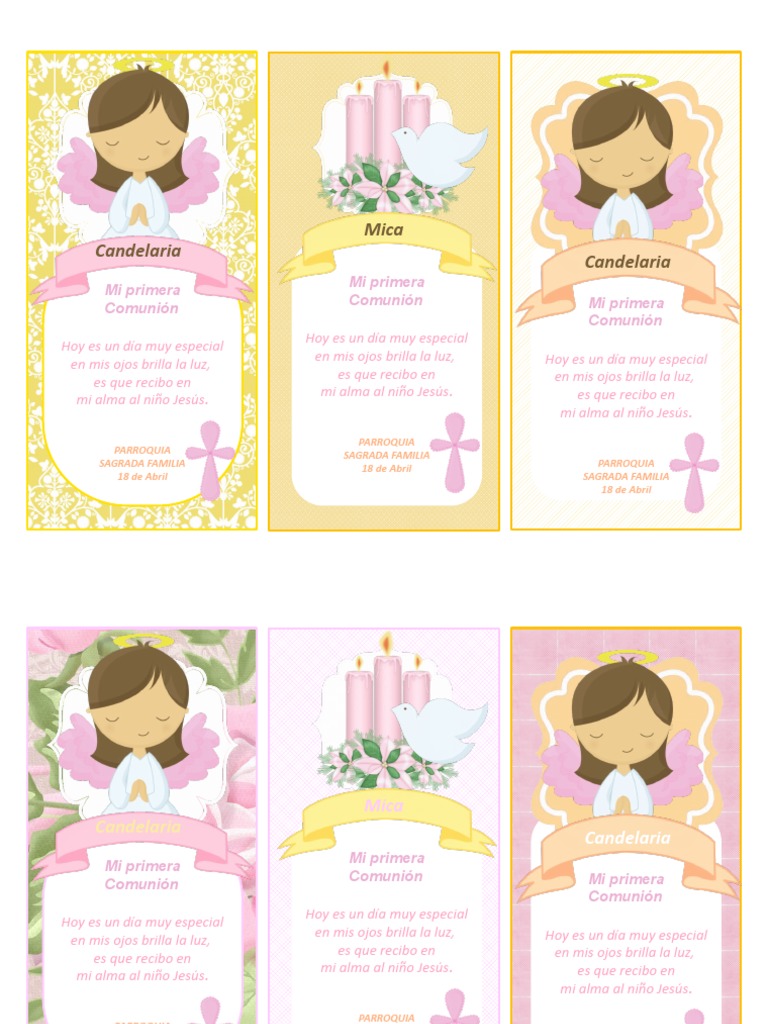 Primera Comunion Nina | PDF | Adoración Cristiana Y Liturgia |  Comportamiento cristiano y experiencia, image size:768x1024