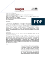 Sociológica (1996) Vida Cotidiana Vida de Mujer