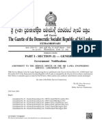 Y%S, XLD M Dka %SL Iudcjd Ckrcfha .Eiü M %H: The Gazette of The Democratic Socialist Republic of Sri Lanka