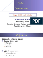 CS 241 Data Structures: Dr. Bashir M. Ghandi
