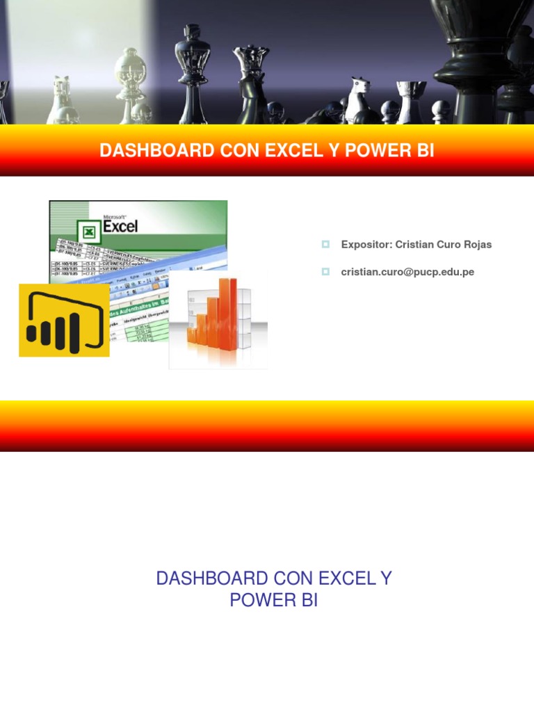 Dashboard Con Excel Y Power Bi Pdf Microsoft Excel Información
