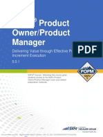 SAFe Product Owner Product Manager Digital Workbook (5.0.1)