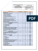 Matriz Iso 9001