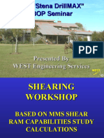 Ypf "Stena Drillmax" Bop Seminar: Presented by West Engineering Services