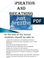 Respiration and Breathing