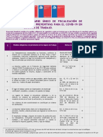 Formulario Unico de Fiscalizacion Covid-19 (Ley N21 342)