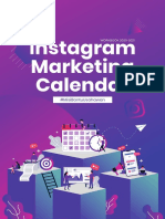 Instagram Marketing Calendar 2.0 by Huzeifa Studio S