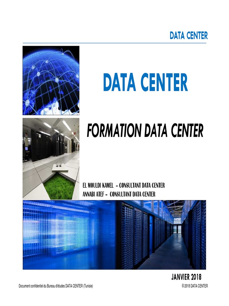 Formation Data Center 2018 | PDF | Centre de données | Climatisation