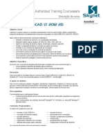 Conteudo - Programatico - Skynet - AutoCAD 2012