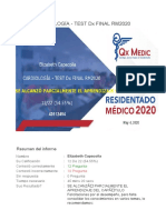 CARDIOLOGÍA - TEST DX FINAL RM2020