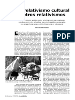 Del Relativismo Cultural y Otros Relativismos - David Alvar González (MUY BUENO)