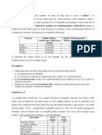 Problemas Sin Soluciones Sobre Teoría de Las Restricciones