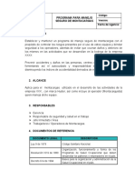 Programa Para El Manejo Seguro de Montacargas