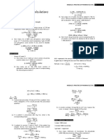 Pharmaceutical Calculations: Module 3: Practice of Pharmacy (17.5%)