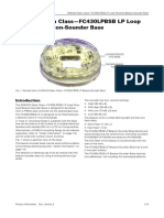 EN54-23 Open Class-FC430LPBSB LP Loop Powered Beacon-Sounder Base