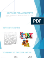 Aditivos para Concreto - Seminario